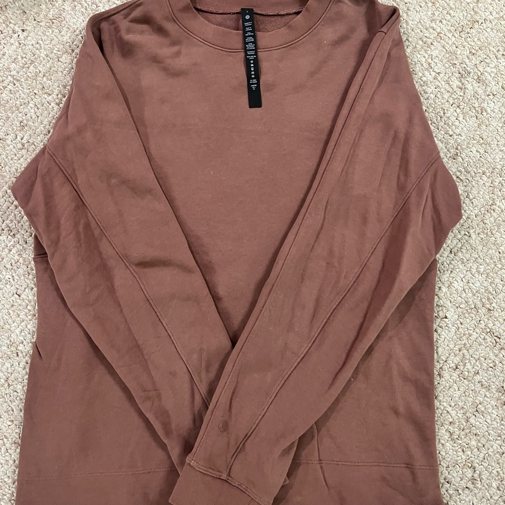 Men Lululemon Crew Neck Sweatshirt Size Small